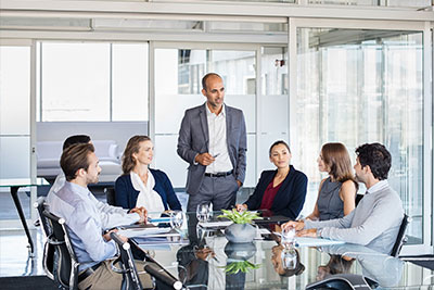 Business team in meeting