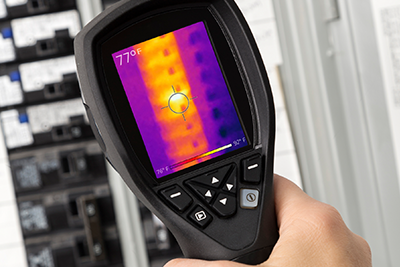 Thermographic testing